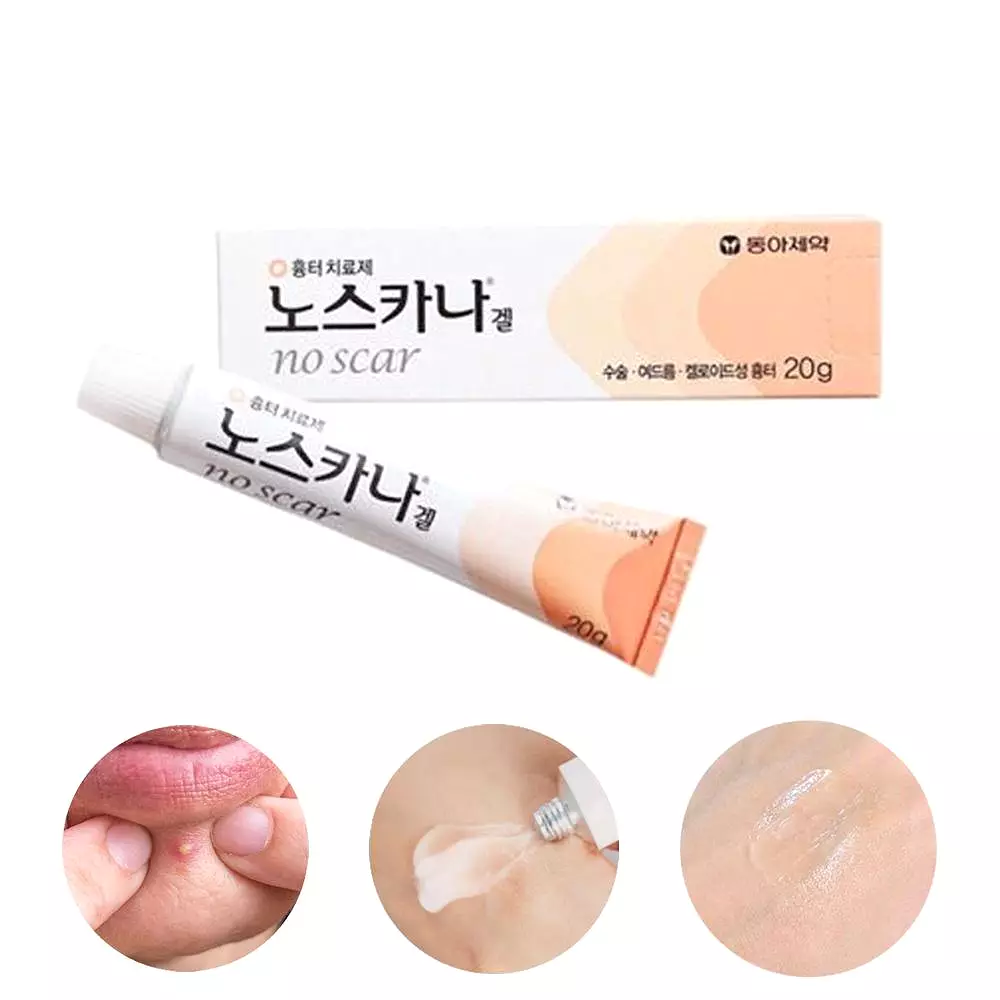 10 Pieces Dong-A Pharm Noscarna Acne Scars Removal Gels Face Facial Creams Large Size 20g Best help for getting rid of pimples D