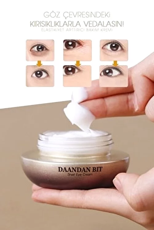 2 pieces DAANDANBIT Stem Cell Snail Eye Creams 50g Fine lines Wrinkles Anti-ageing Dark Circle Crows feet Dryness