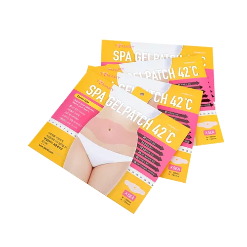 3 Sets TTMARY Spa Gel patches 42℃ Slimming Fat Burn Diet Belly 5 pieces