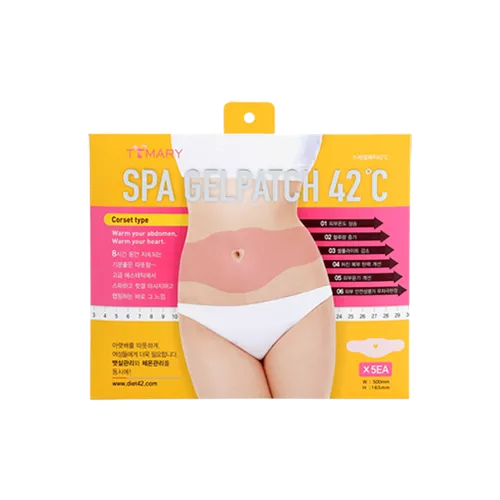 3 Sets TTMARY Spa Gel patches 42℃ Slimming Fat Burn Diet Belly 5 pieces