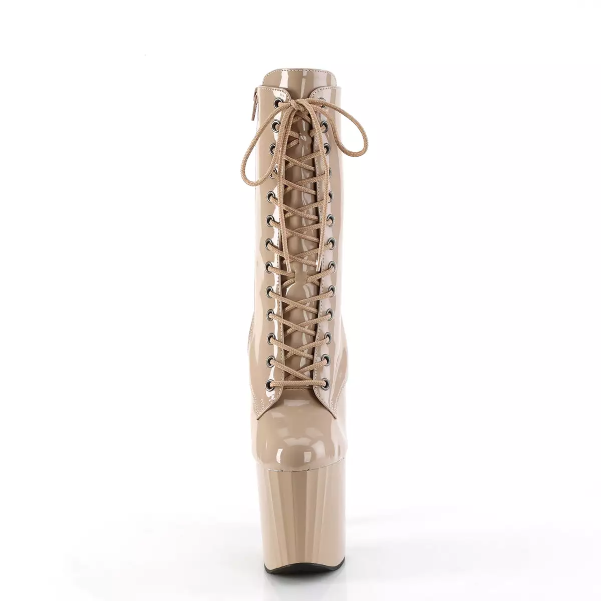 7 Inch Heel ENCHANT-1040 Nude Patent