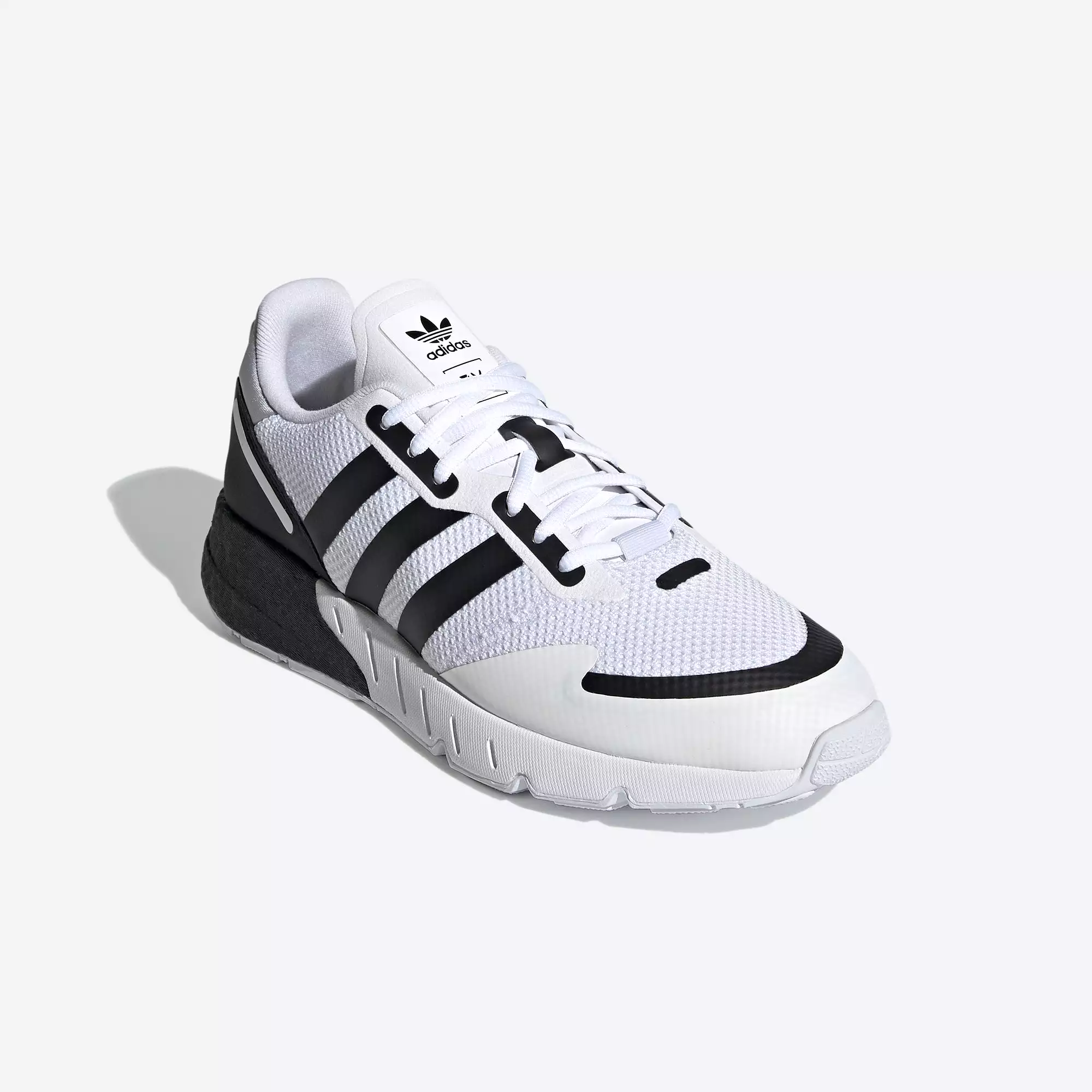 Adidas - Men's ZX 1K Boost Shoes White/Black FX6510