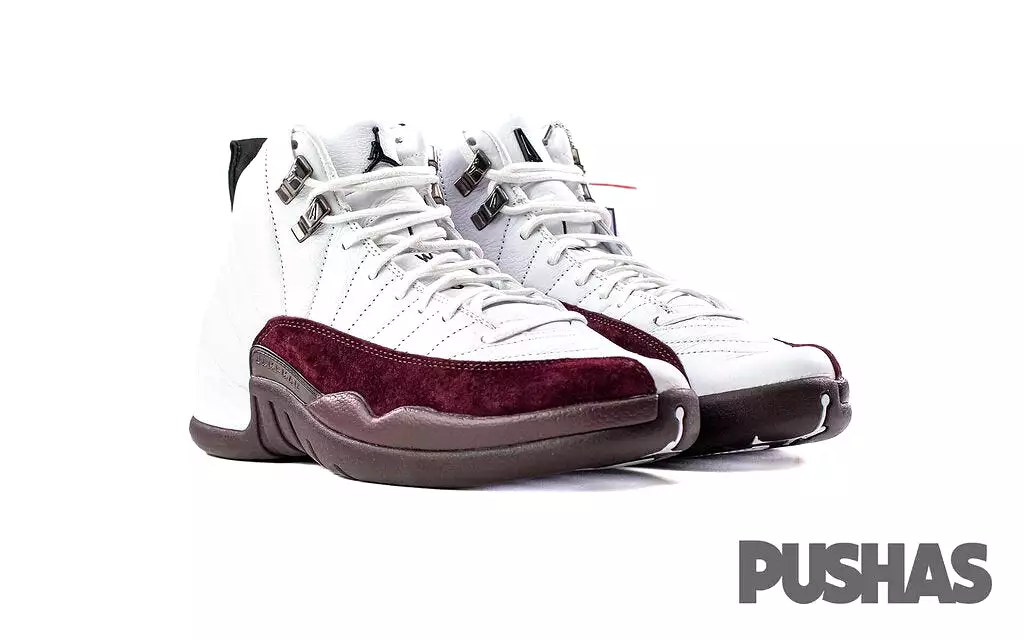 Air Jordan 12 x A Ma Maniere 'Burgundy White' Women's (2023)