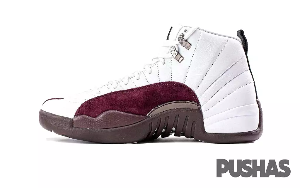 Air Jordan 12 x A Ma Maniere 'Burgundy White' Women's (2023)