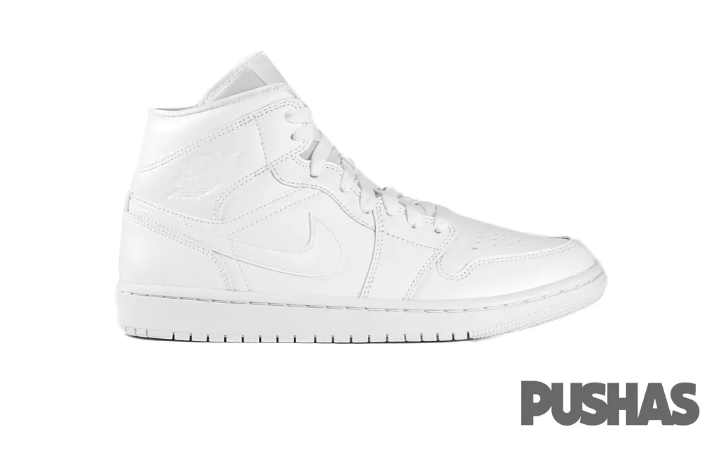 Air Jordan Mid 'Triple White' Women's (2022)