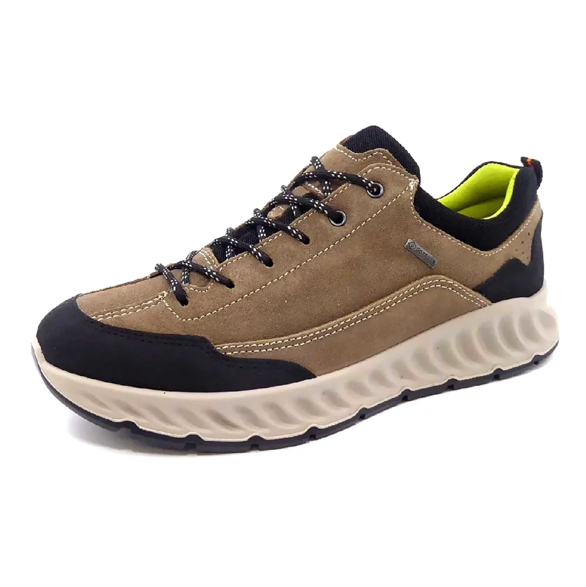 Ara Men's Pietro Taupe/Black Gore-Tex Waterproof