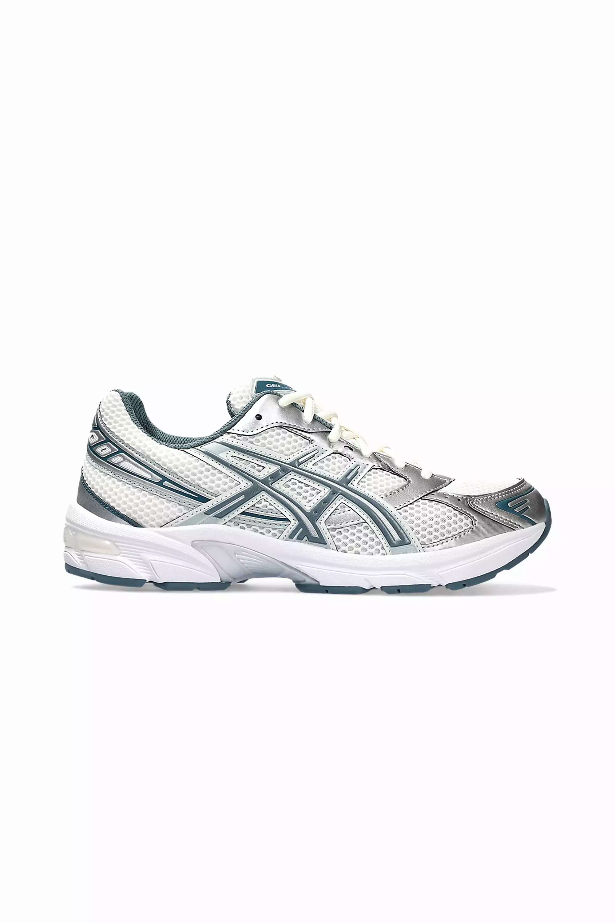 ASICS Men's Gel-1130 Sneaker in Cream/Ironclad