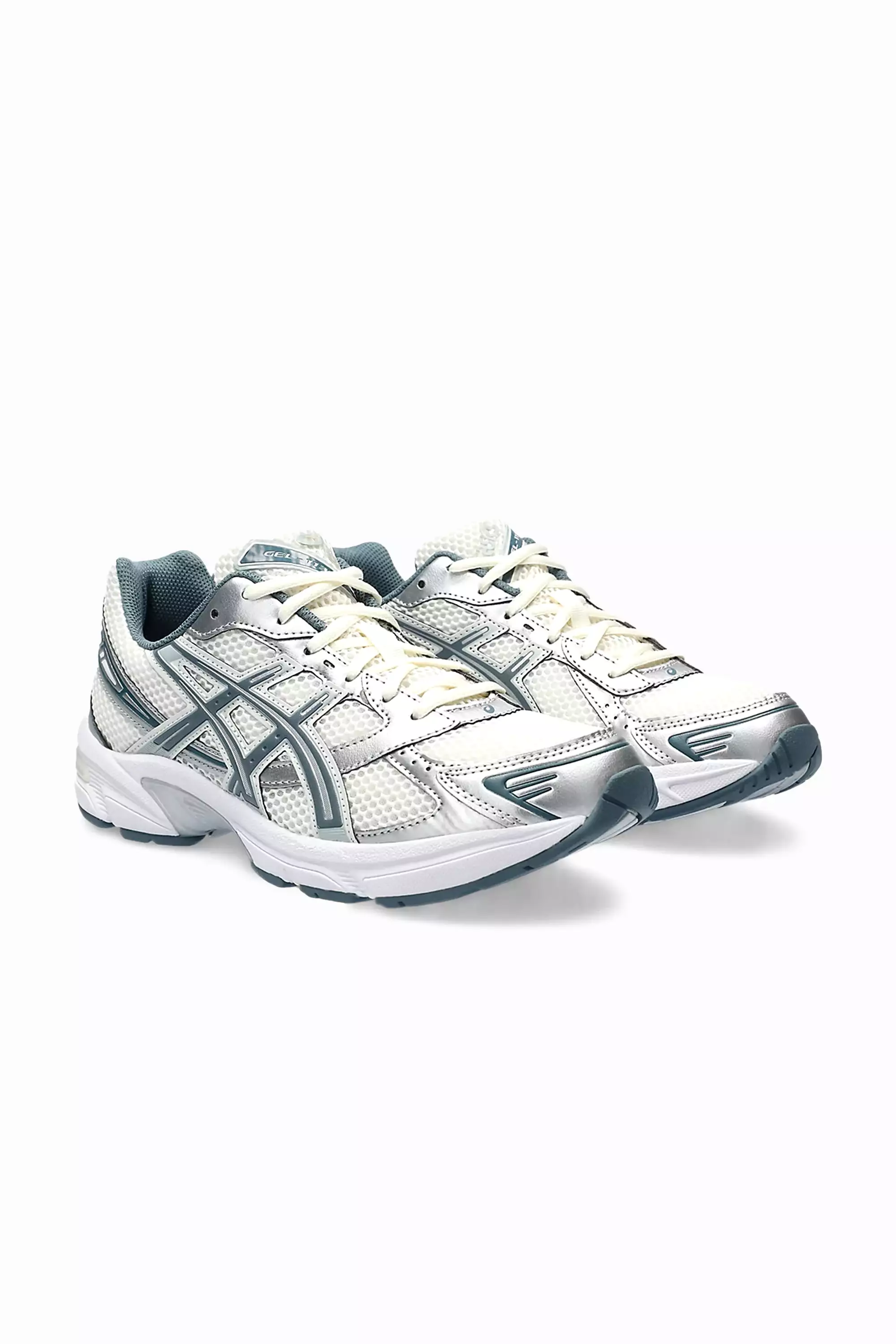 ASICS Men's Gel-1130 Sneaker in Cream/Ironclad