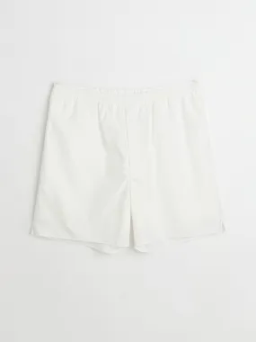 Auralee High Count Finx Ox Shorts White