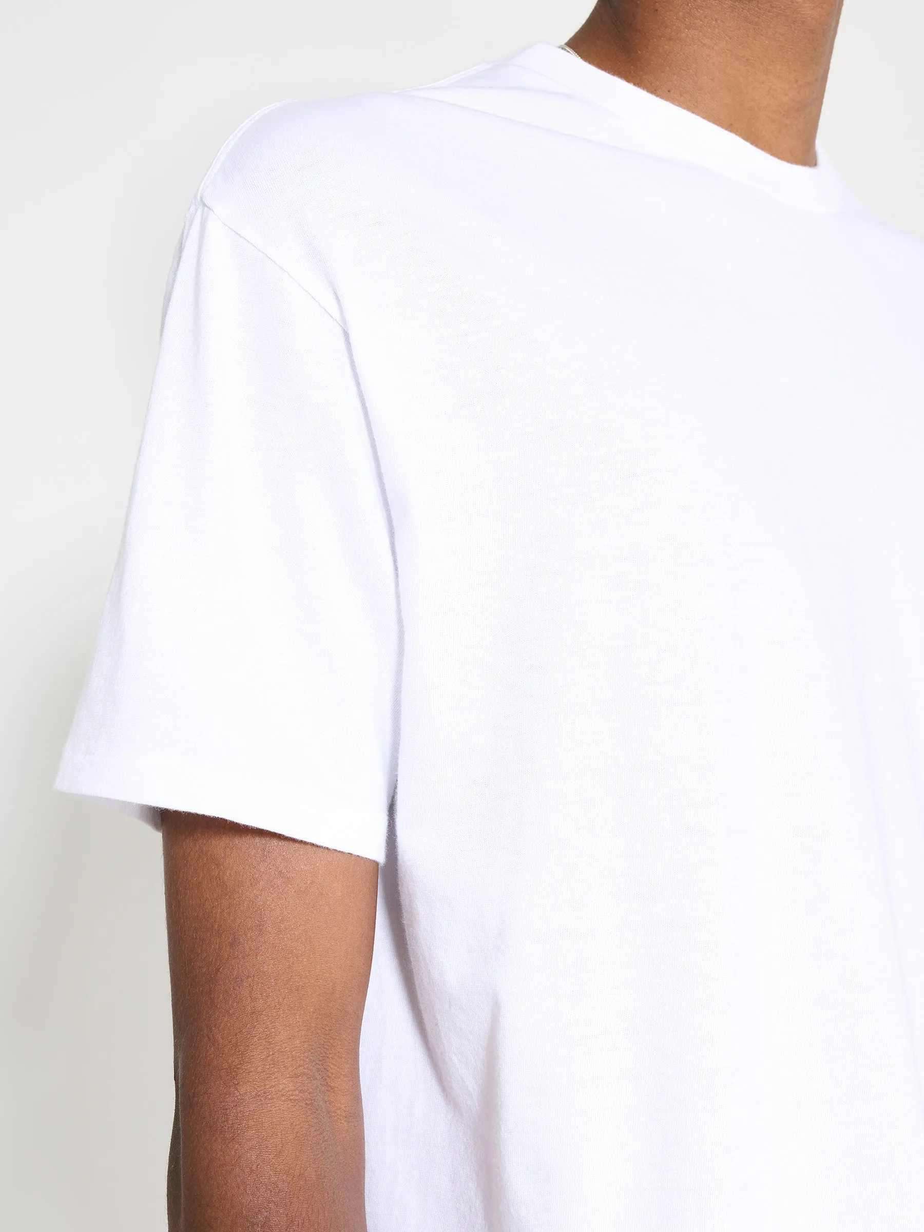 Auralee Seamless Crew Neck T-shirt White