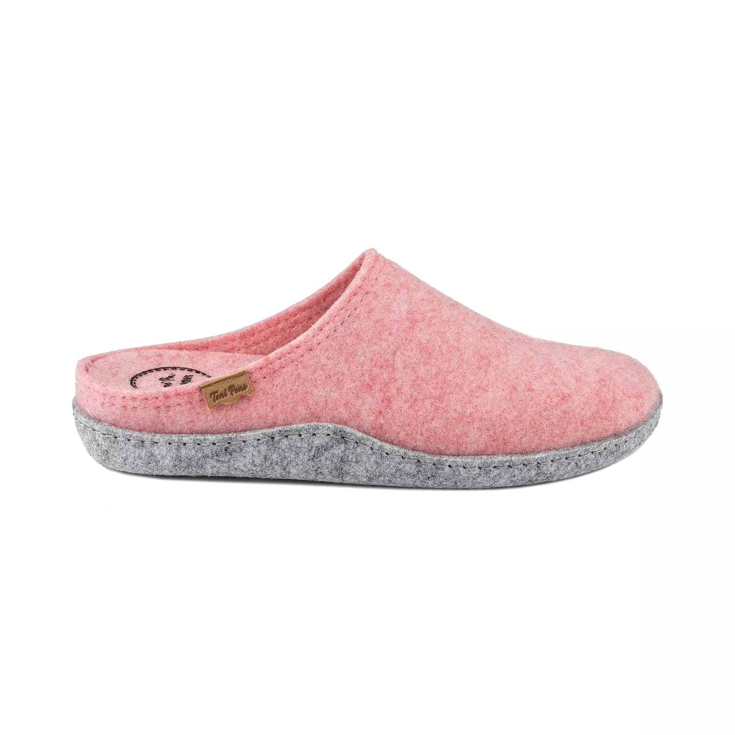 Basic Recycled Felt Slippers for Women - Medi-FR