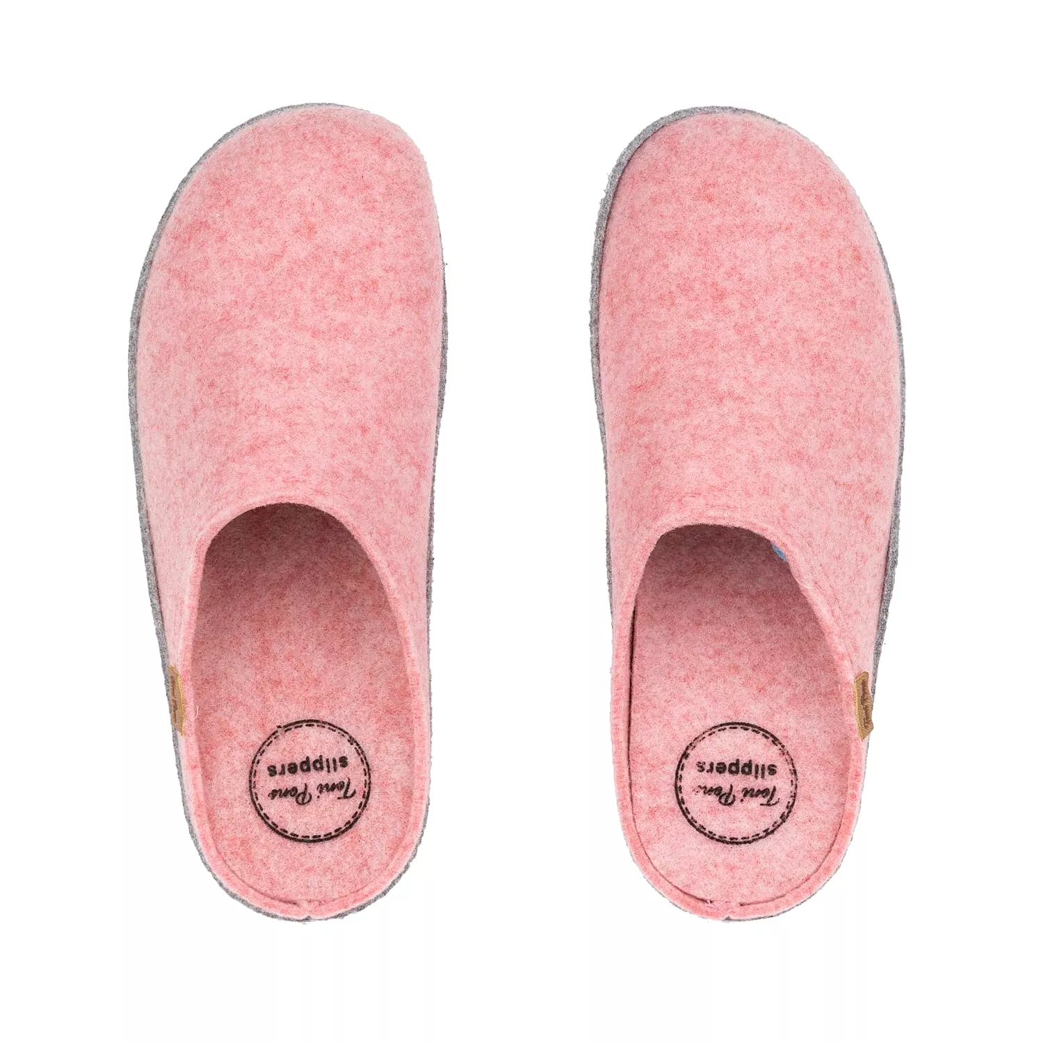 Basic Recycled Felt Slippers for Women - Medi-FR