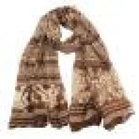 Beach Scarf From India Sexy Shawls and Scarves Loose Casual poncho Neck Stole Elephant Print Long Scarfs Wrap Pashmina