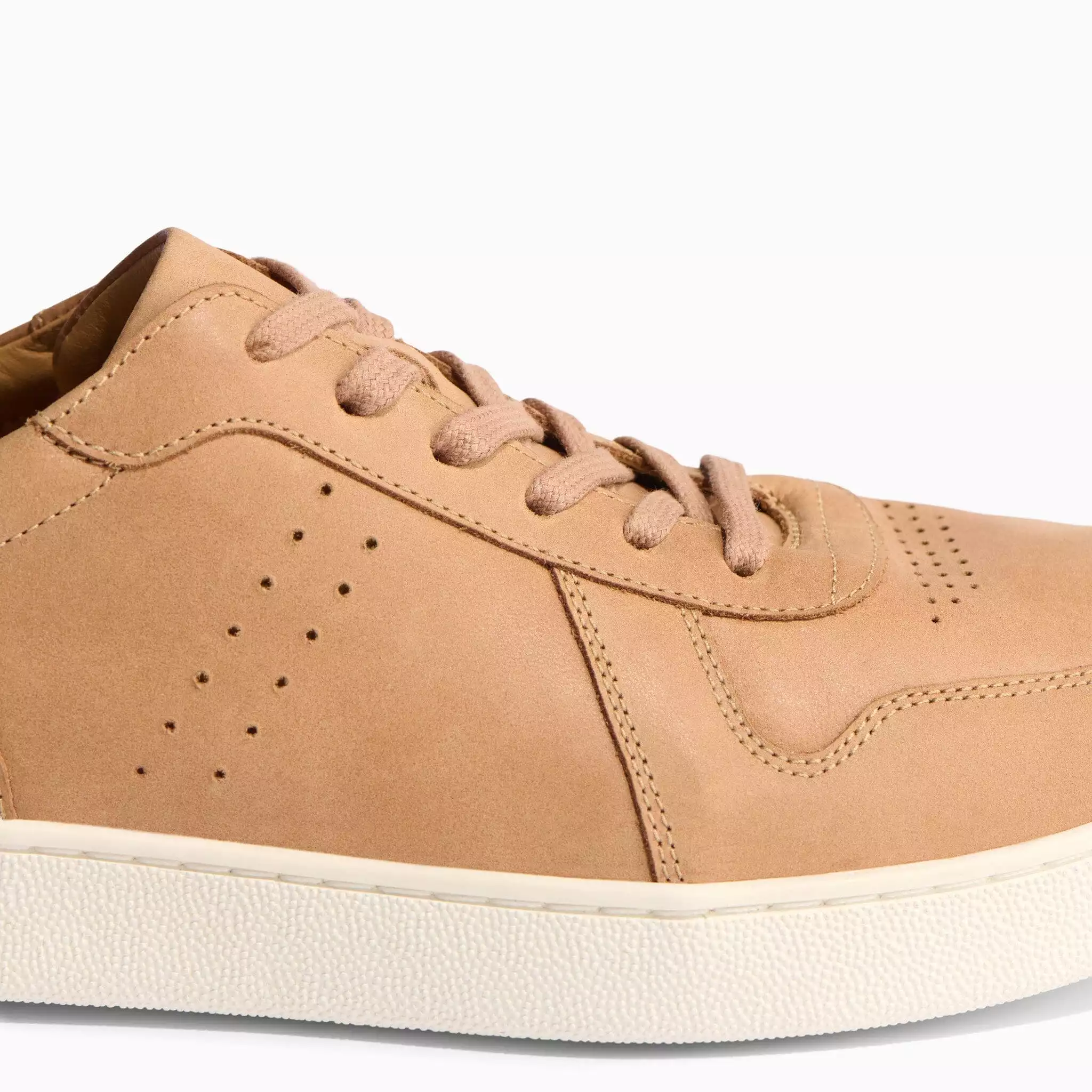 Beto Go-To Court Sneaker Almond