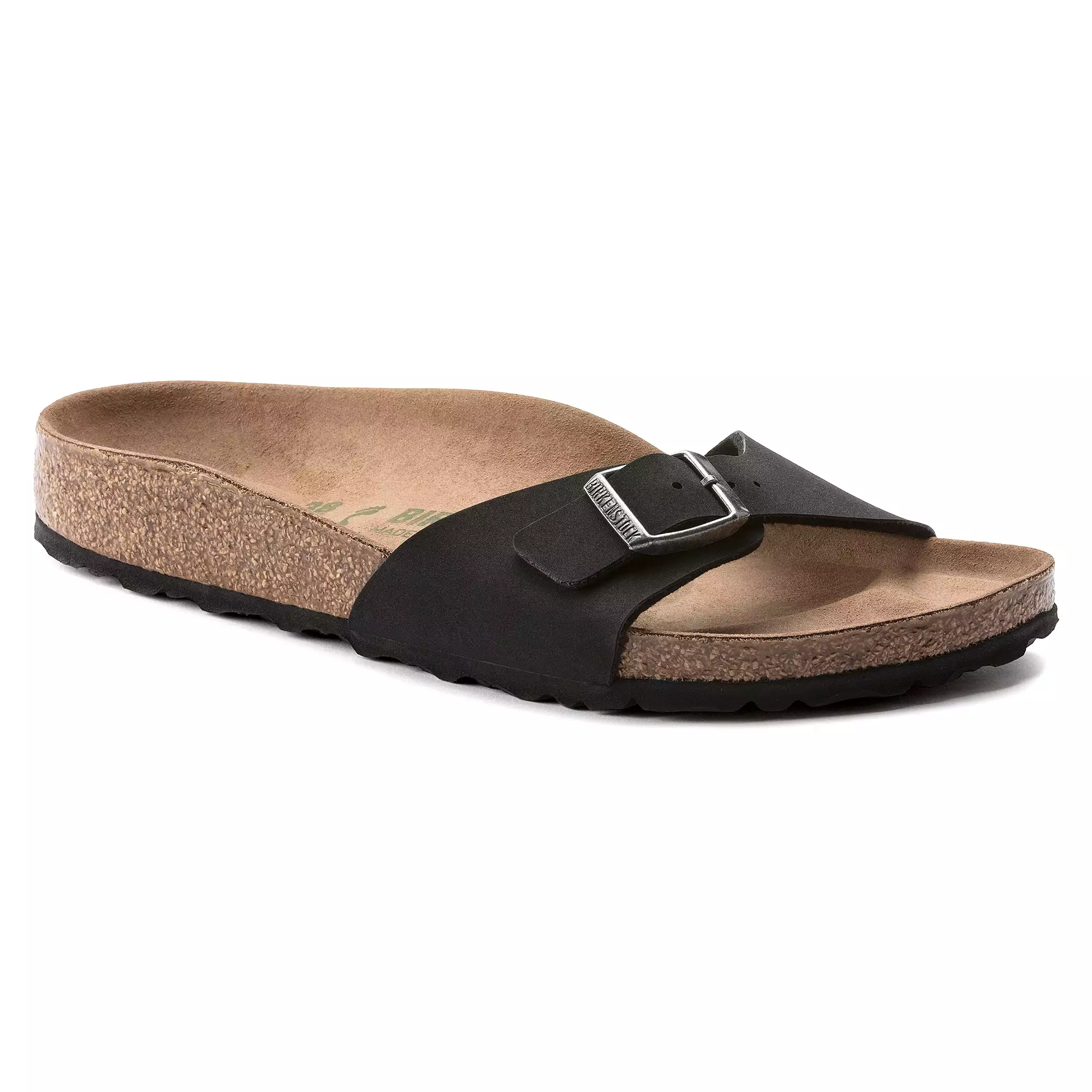 Birkenstock Madrid Vegan (Birkibuc Black)