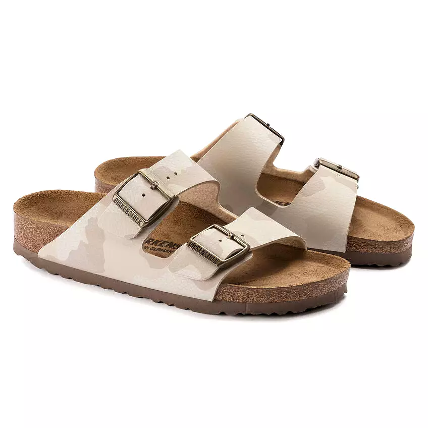 Birkenstock Women's Arizona Birko-Flor (Desert Soil Camo Sand)