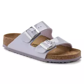 Birkenstock Women's Arizona Birko-Flor Patent (Purple Fog - Narrow Fit)