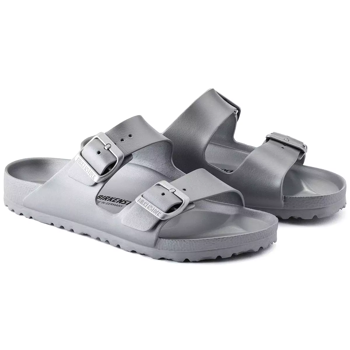 Birkenstock Women's Arizona Essentials EVA - Metallic Silver