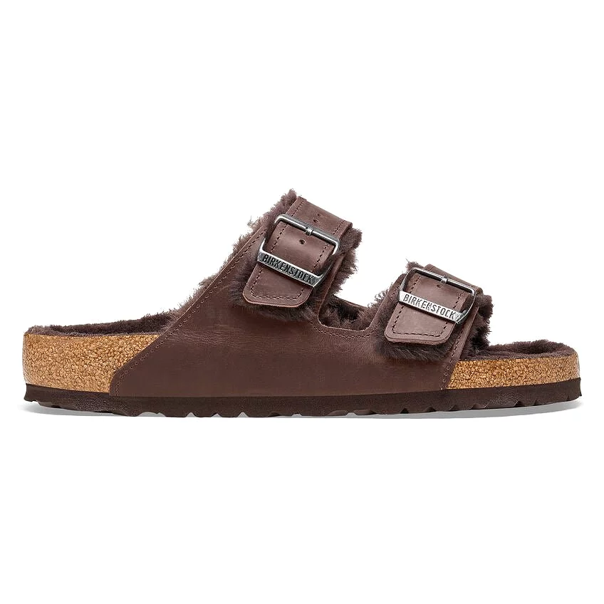 Birkenstock Women's Arizona Shearling - Habana Leather/Habana Shearling