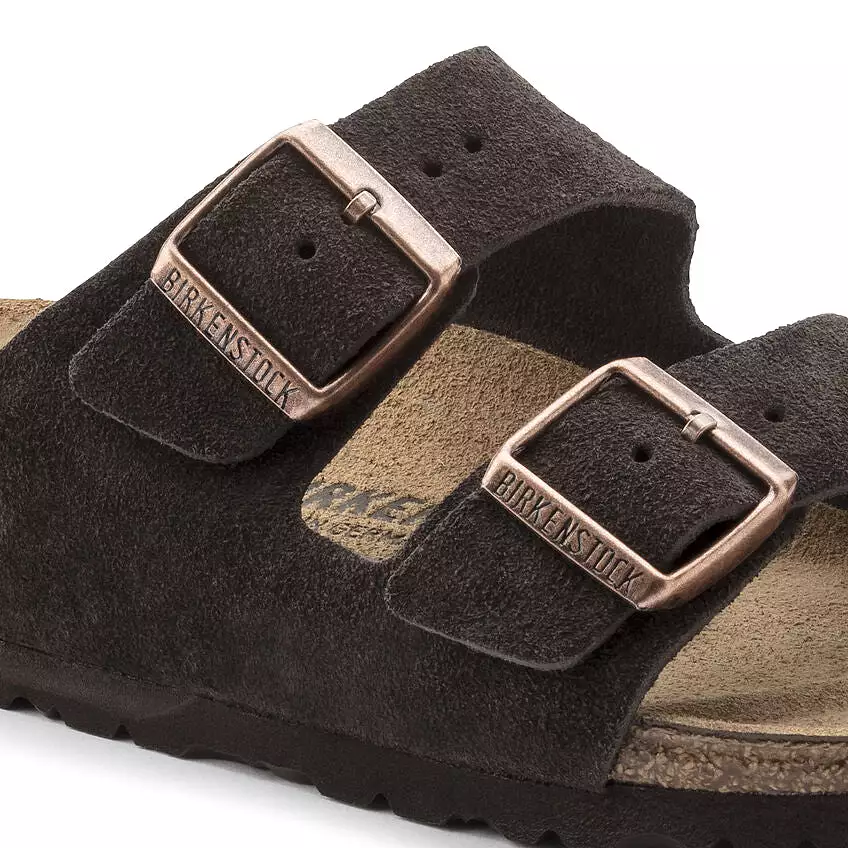 Birkenstock Women's Arizona Suede Leather (Mocha)