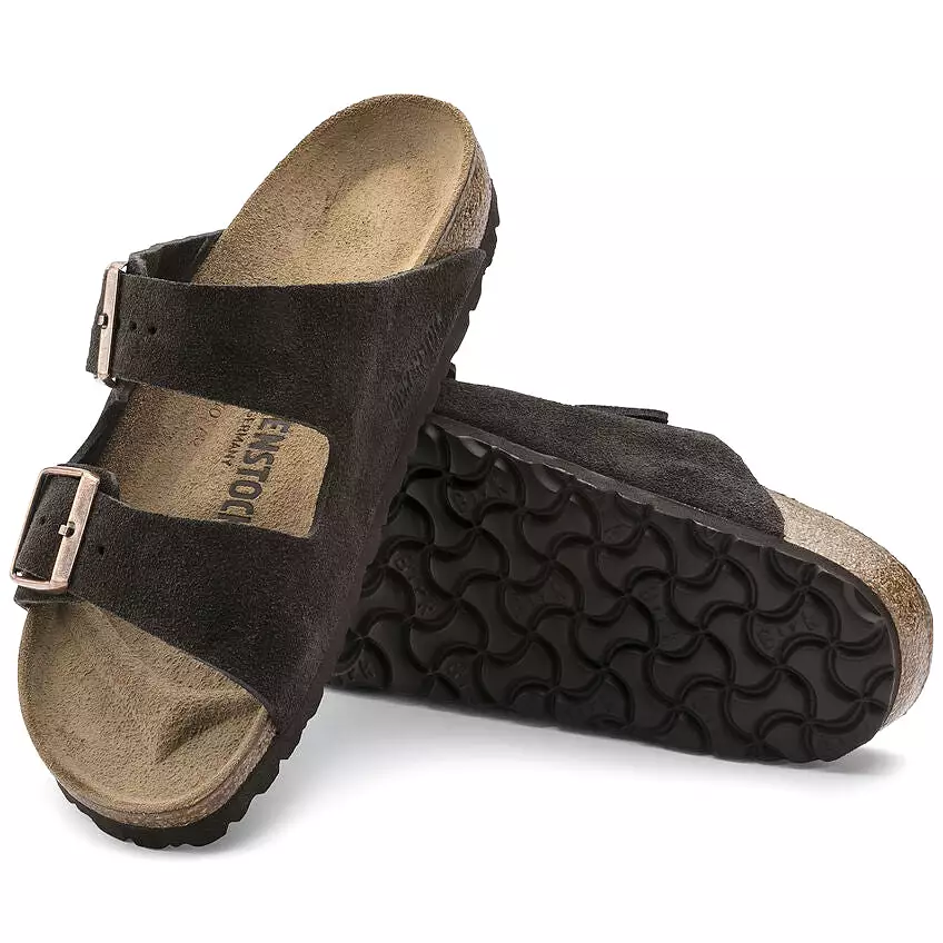 Birkenstock Women's Arizona Suede Leather (Mocha)