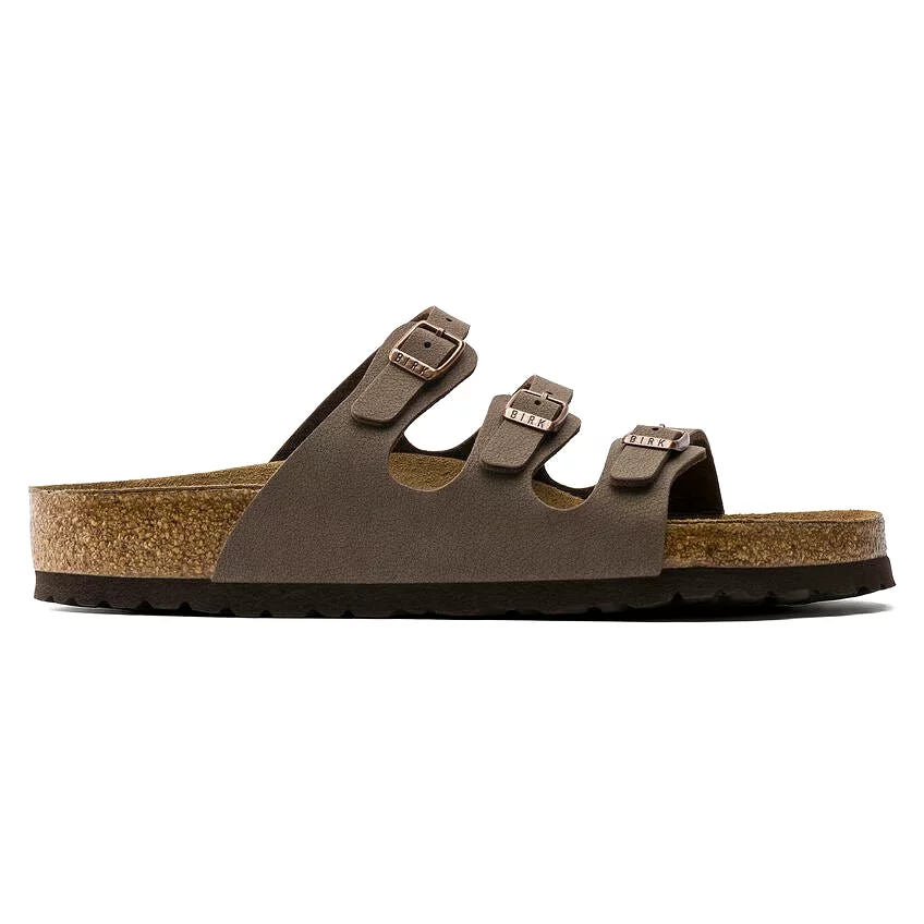 Birkenstock Women's Florida Soft Footbed - Mocha Birkibuc