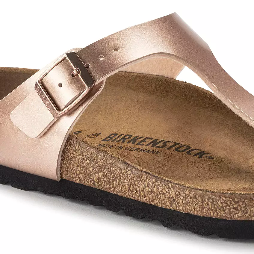 Birkenstock Women's Gizeh Birko-Flor (Copper - Regular fit)