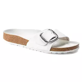 Birkenstock Women's Madrid Big Buckle Leather (White)