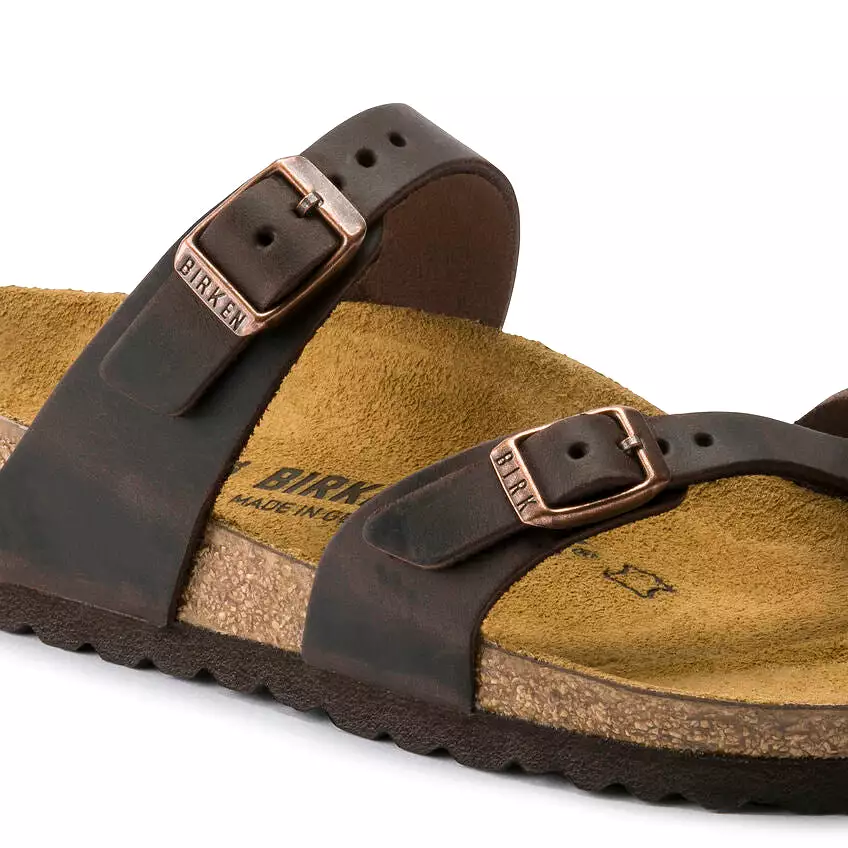 Birkenstock Women's Mayari Oiled Leather (Habana - Regular fit)