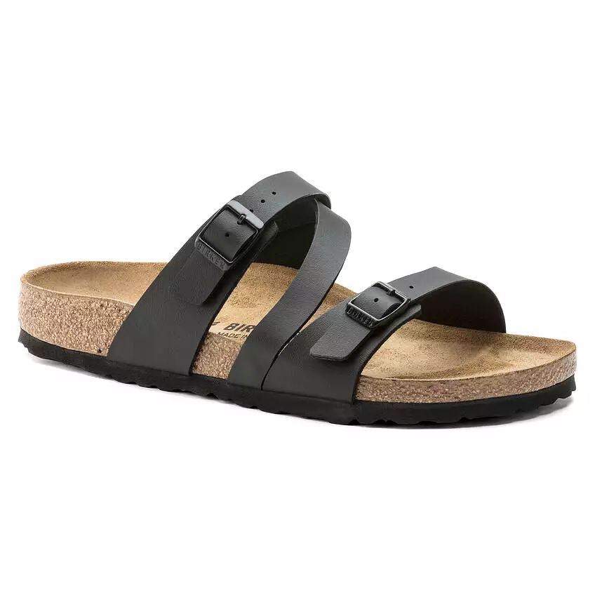 Birkenstock Women's Salina Birko-Flor (Black - Narrow Fit)