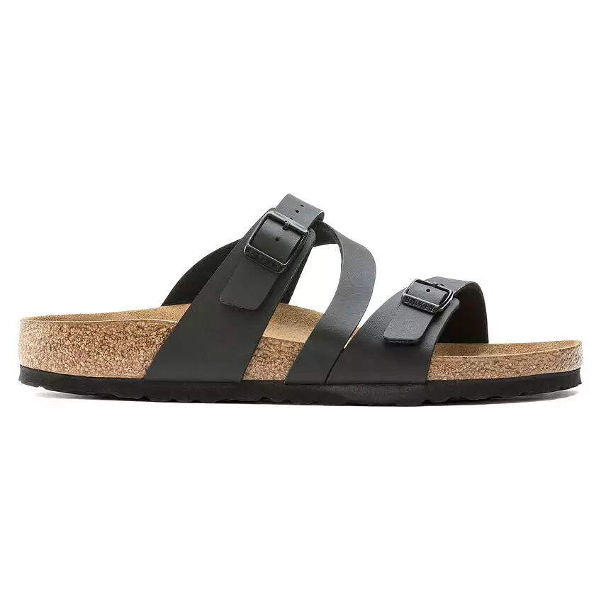 Birkenstock Women's Salina Birko-Flor (Black - Narrow Fit)