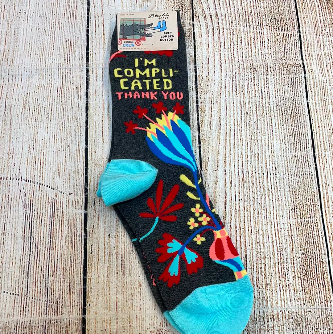 Blue Q Women's Crew Socks