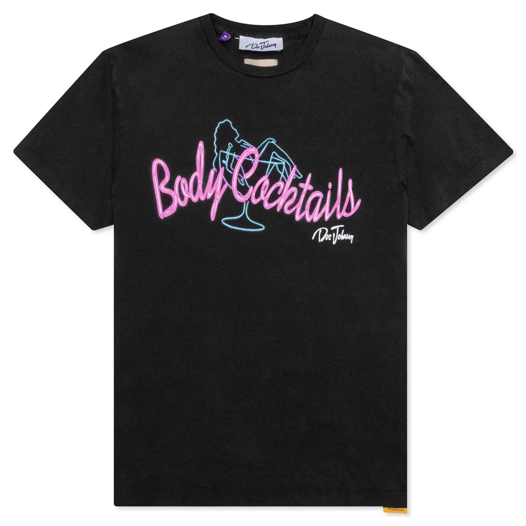 Body Cocktails Tee - Black