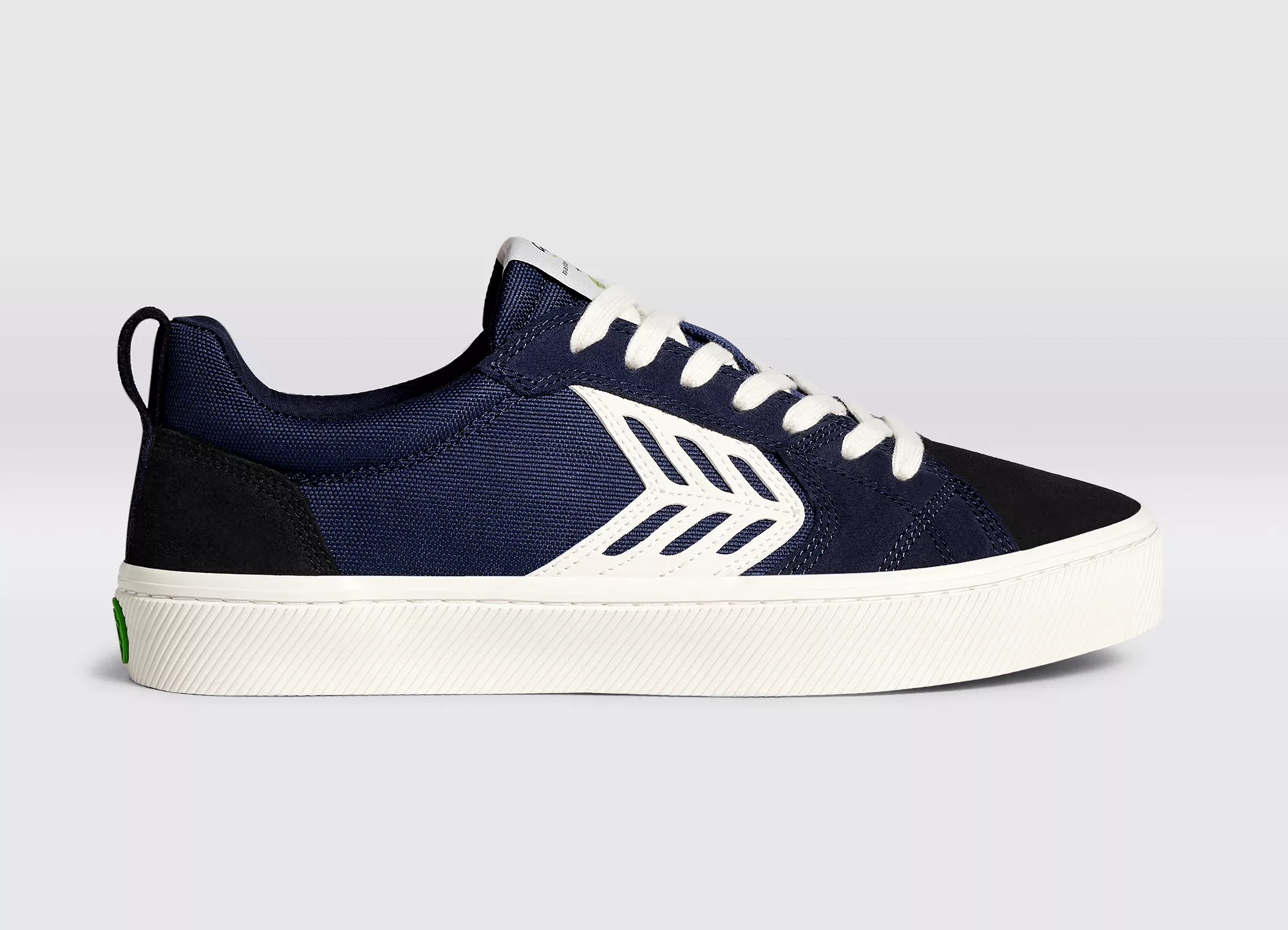 CATIBA PRO Low master-piece Navy Cordura Black Suede Ivory Logo Sneaker Men