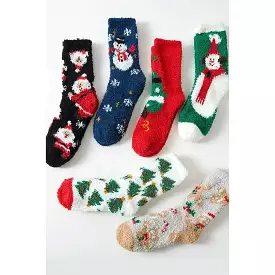 Christmas Plush Cozy Socks