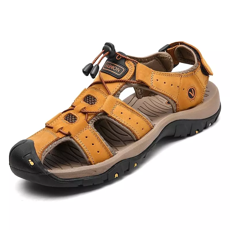 Classic Men Summer Leather Sandals