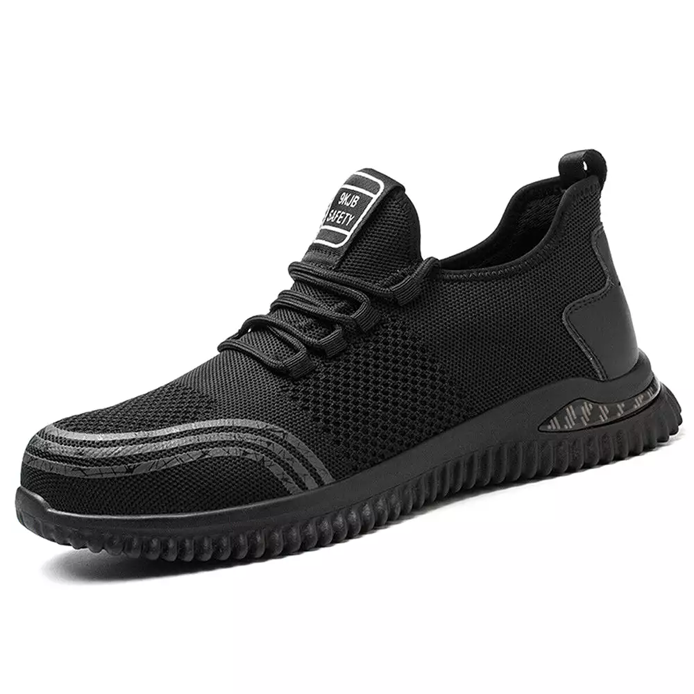 Composite Steel Toe Shoe Men Indestructible Safety Sneaker Comfortable Work Shoes