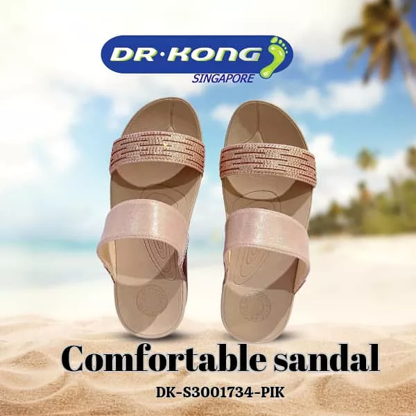 DR.KONG WOMEN TOTAL CONTACT SANDALS DK-S3001734-PIK(RP : $159)