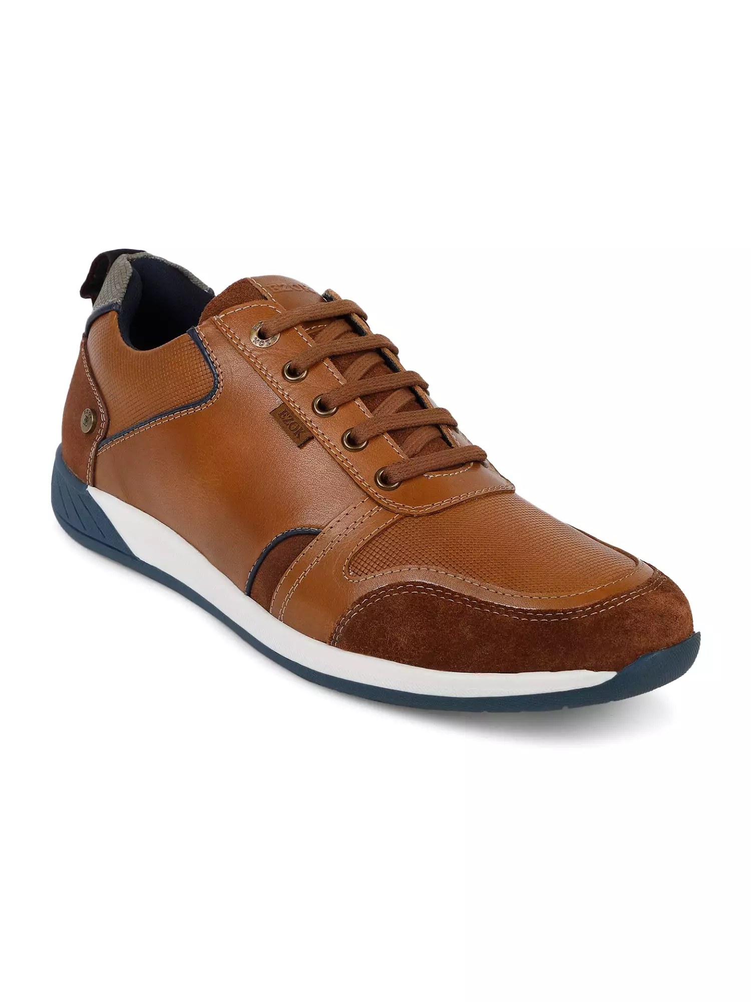 Ezok Men Tan Sneaker Casual Shoes (2405)