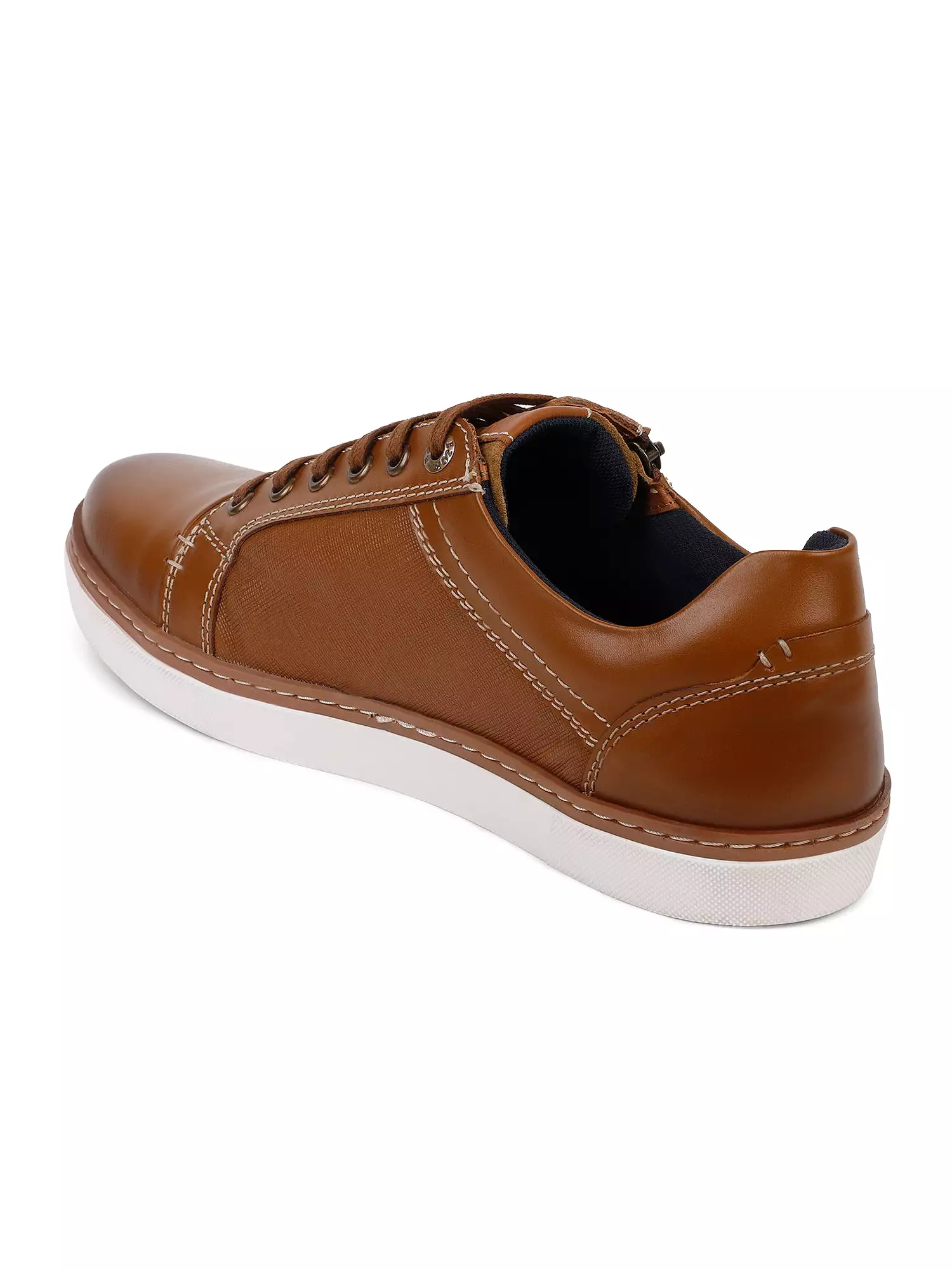 Ezok Men Tan Sneaker Casual Shoes