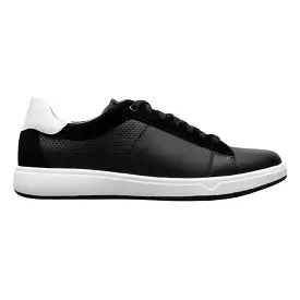 Florsheim Men's Heist Sneaker Black Leather