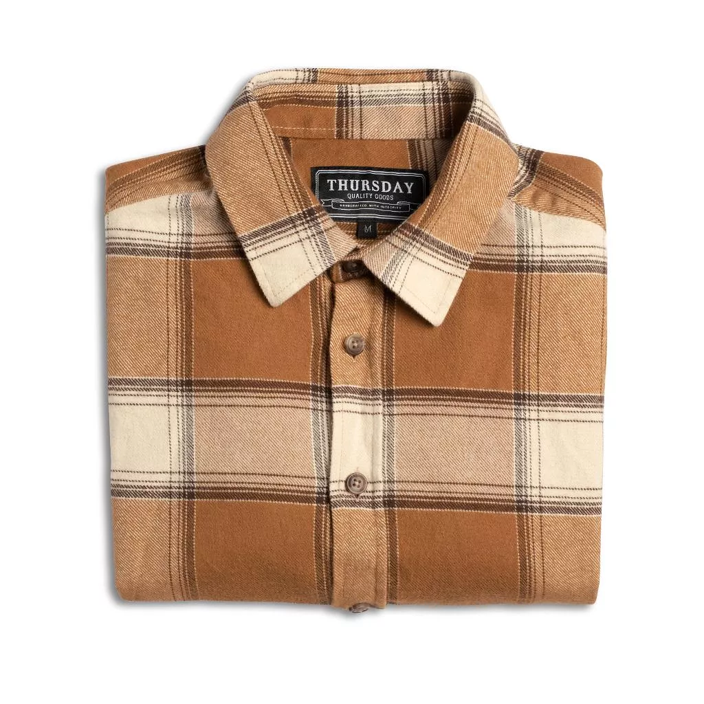 Forever Flannel Shirt | Butterscotch