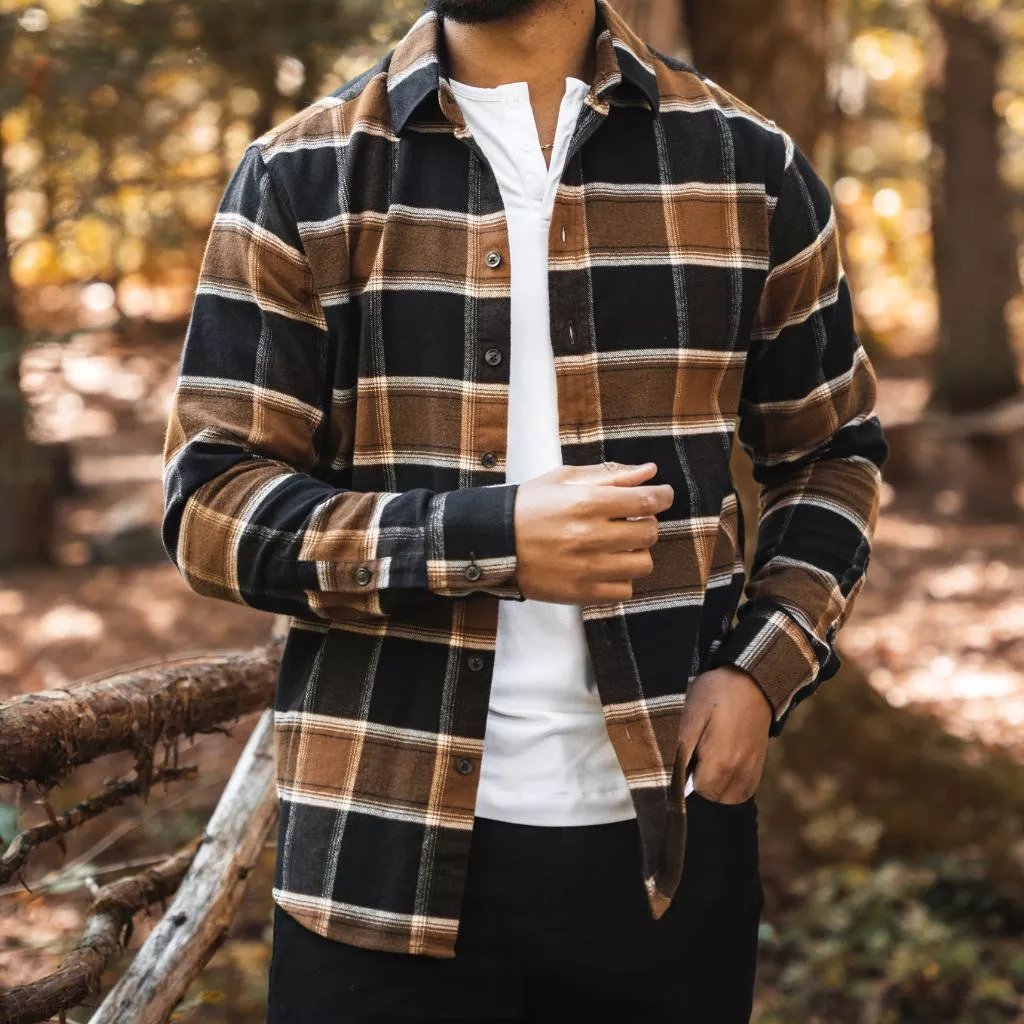 Forever Flannel Shirt | Dark Roast