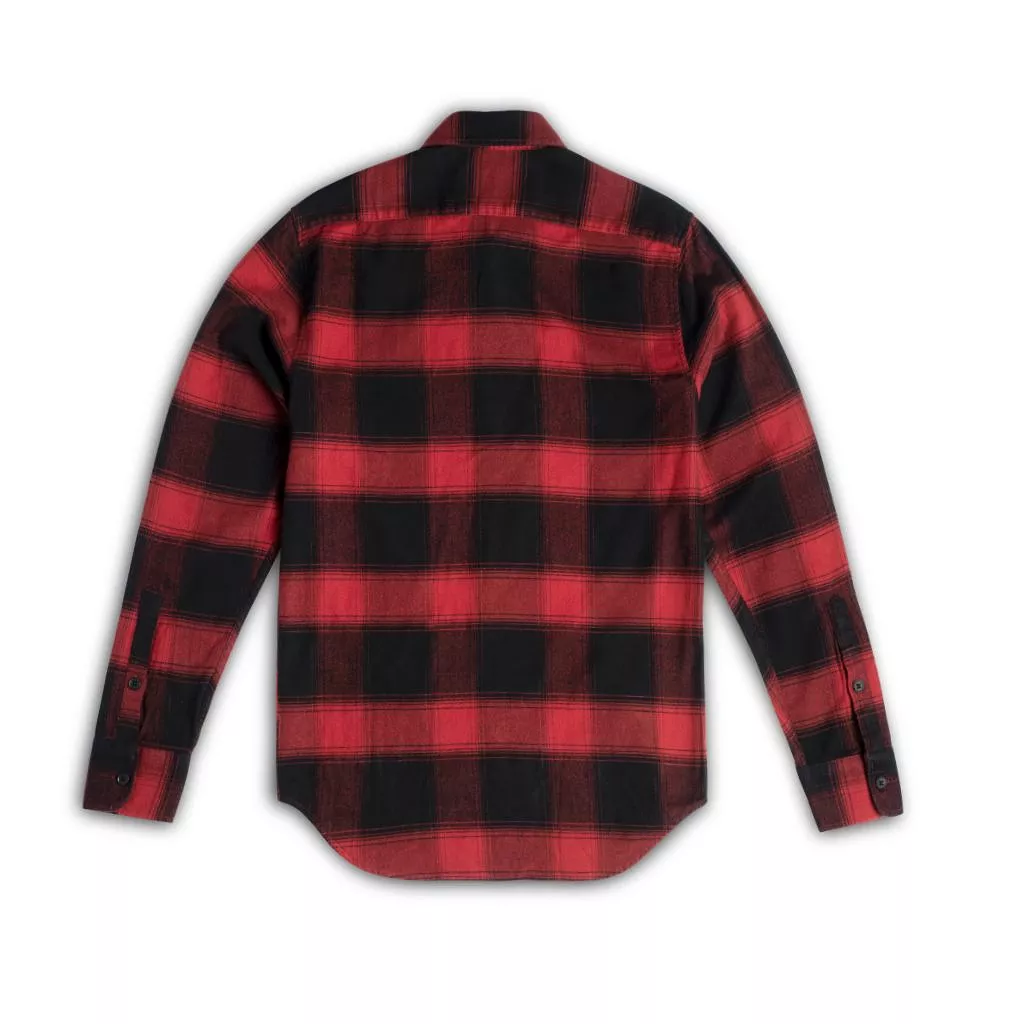 Forever Flannel Shirt | Red & Black