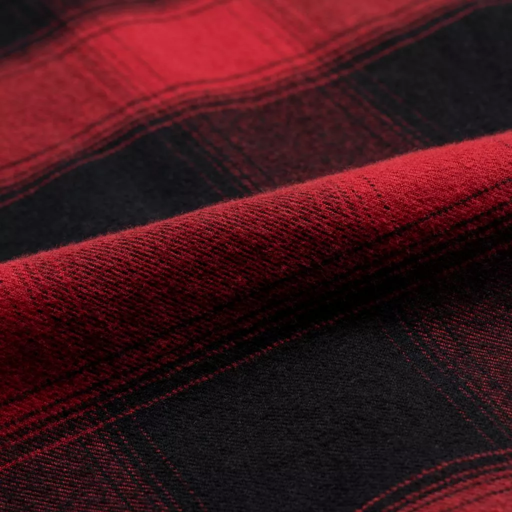 Forever Flannel Shirt | Red & Black