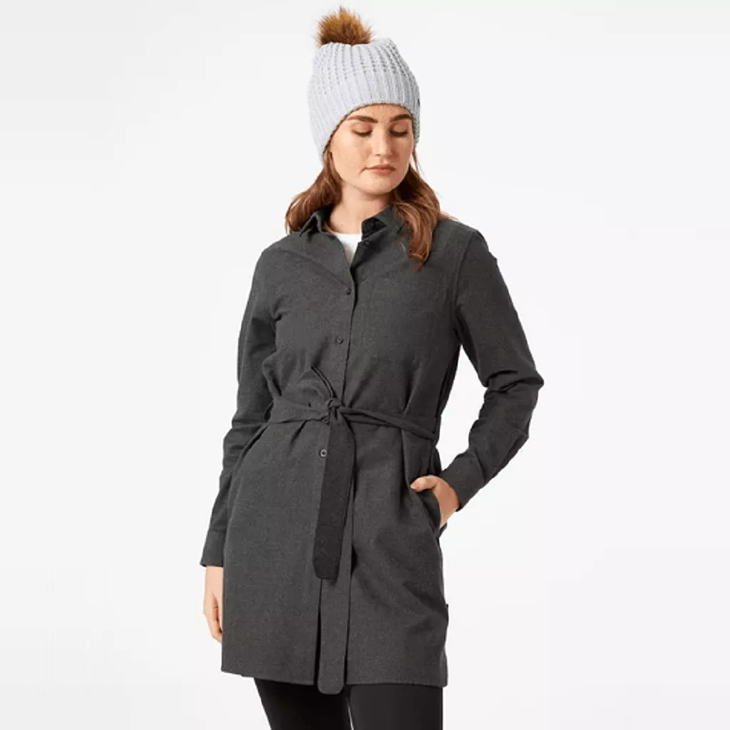 Helly Hansen Women's Organic Flannel Shirt Dress - Past Season