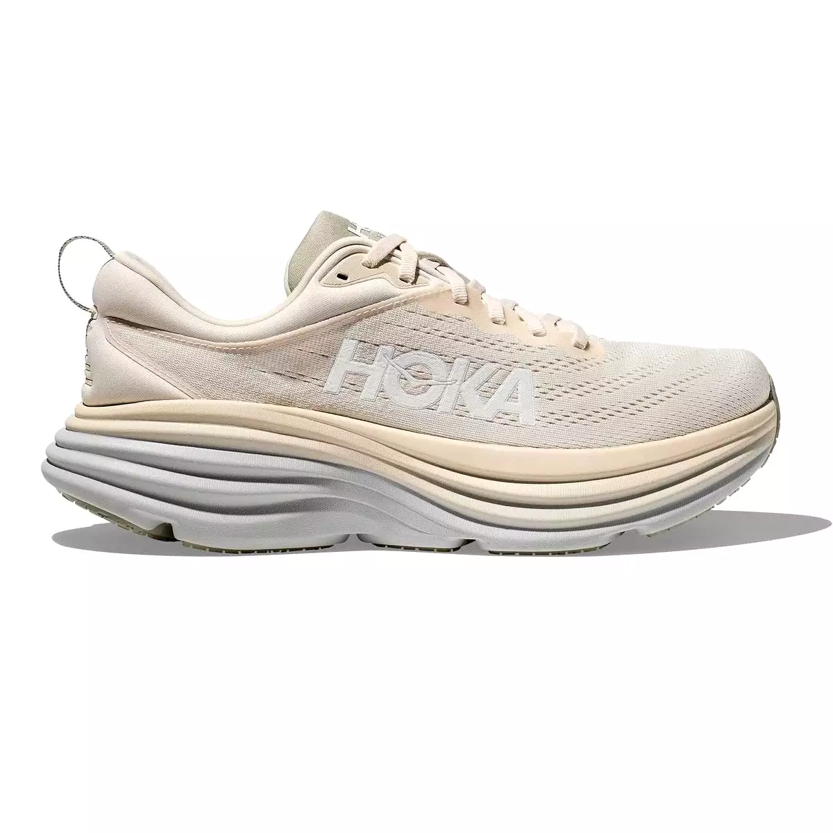 Hoka Men's Bondi 8 Oat Milk/Barley