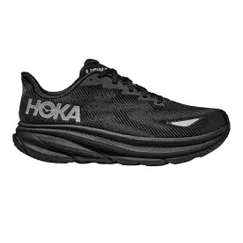 Hoka Men's Clifton 9 Black/Black Gore-Tex