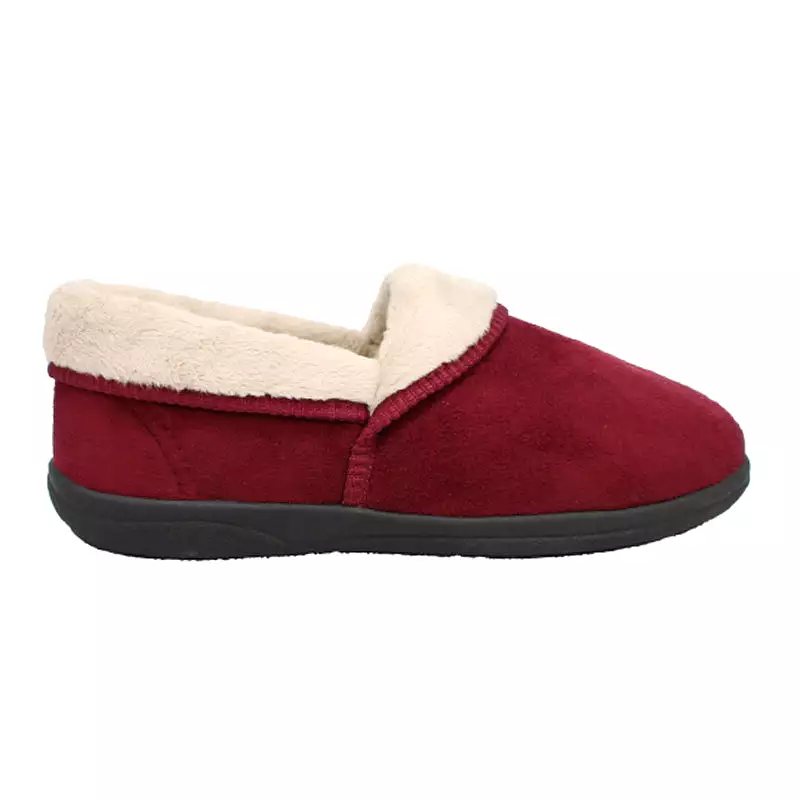 Kareem Women's Faux Fleece Velour Slipper