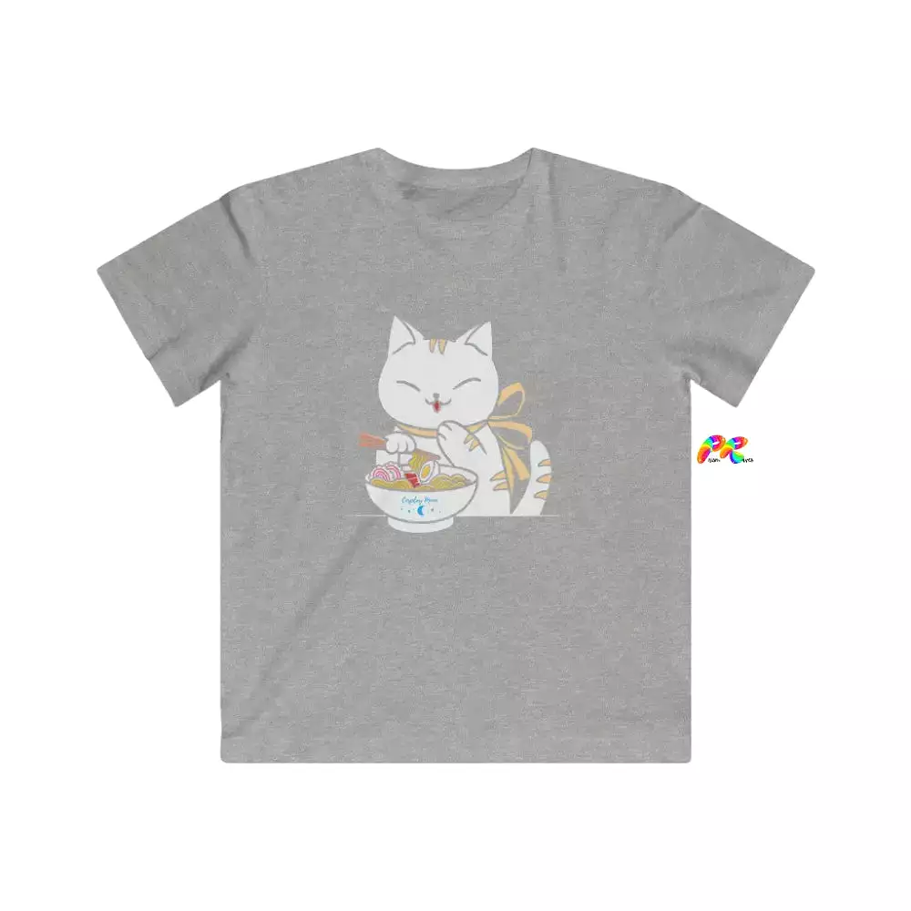 Kids Ramen Cat Fine Jersey T-Shirt